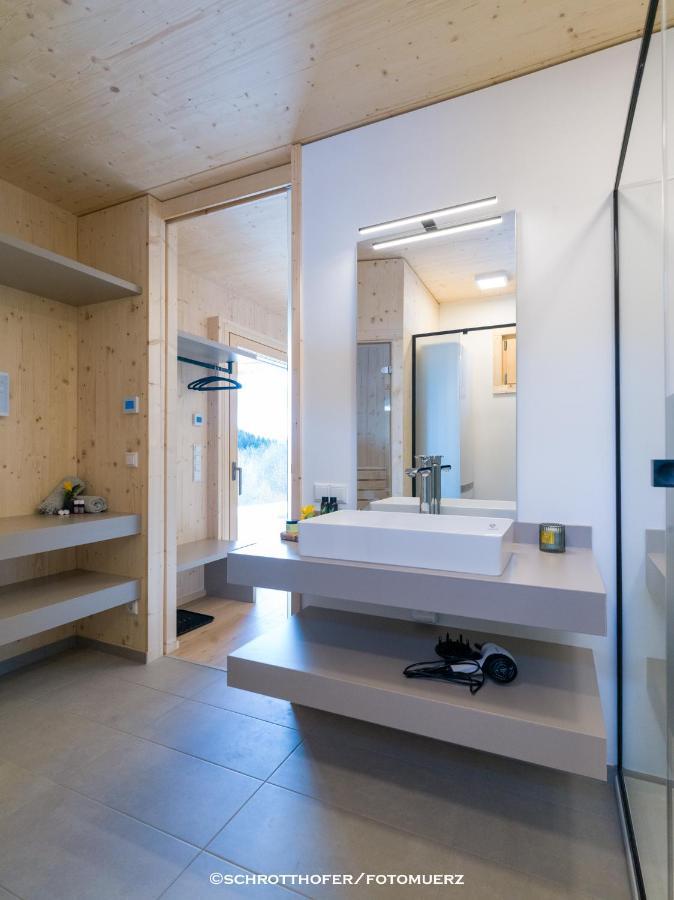 Wiesenquartier I Chalet I Adults Only Langenwang Exterior foto