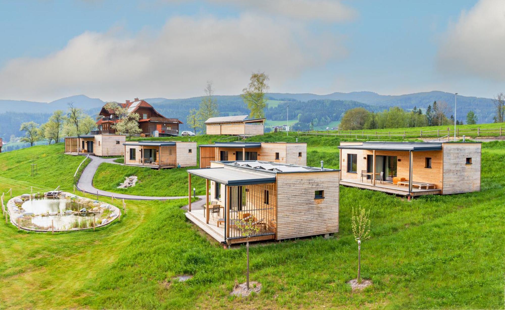 Wiesenquartier I Chalet I Adults Only Langenwang Exterior foto